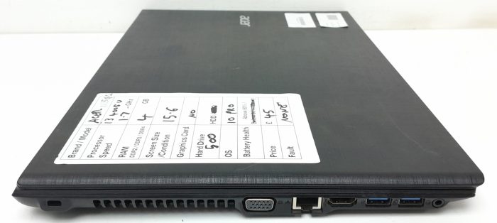 Acer TravelMate P257 Series N15Q17 - i3-4005U 1.7GHz - 4GB Ram - 15.6" - 500GB HDD - Windows 10 Pro - Image 6