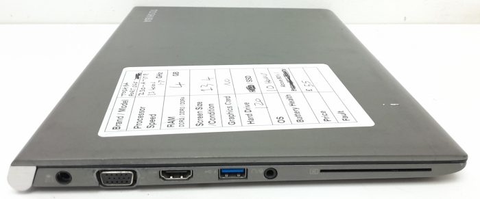 Toshiba Portege Z30-A-17R i3-4010U 1.7GHz 4GB Ram 13.3" 120GB SSD Windows 10 Home - Image 5