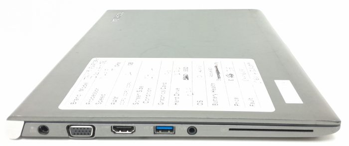 Toshiba Portege Z30-A-17R i3-4010U 1.7GHz 4GB Ram 13.3" 120GB SSD Windows 10 Home - Image 5