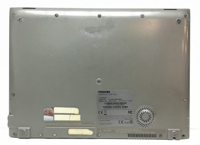 Toshiba Portege Z930-153 i3-3227U 1.9GHz 4GB Ram 13.4" 120GB SSD Windows 10 Home - Image 4