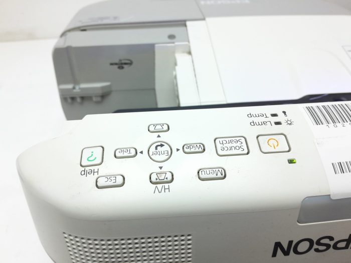Epson EB-470 H456B HDMI VGA LCD Projector with 2356 Lamp Hours Used - Image 7
