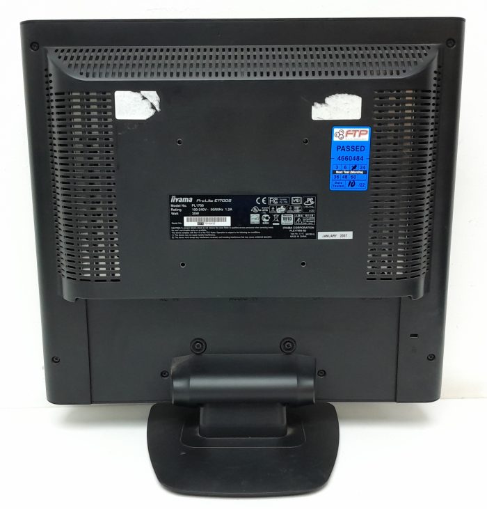 iiyama 17" Monitor Prolite E1700S PL1700 DVI VGA - Image 4