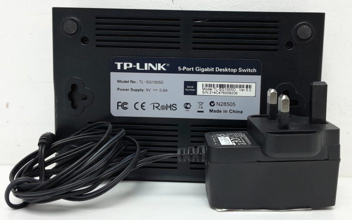 TP-Link TL-SG1005D 5 Port Gigabit Desktop Switch - Image 3