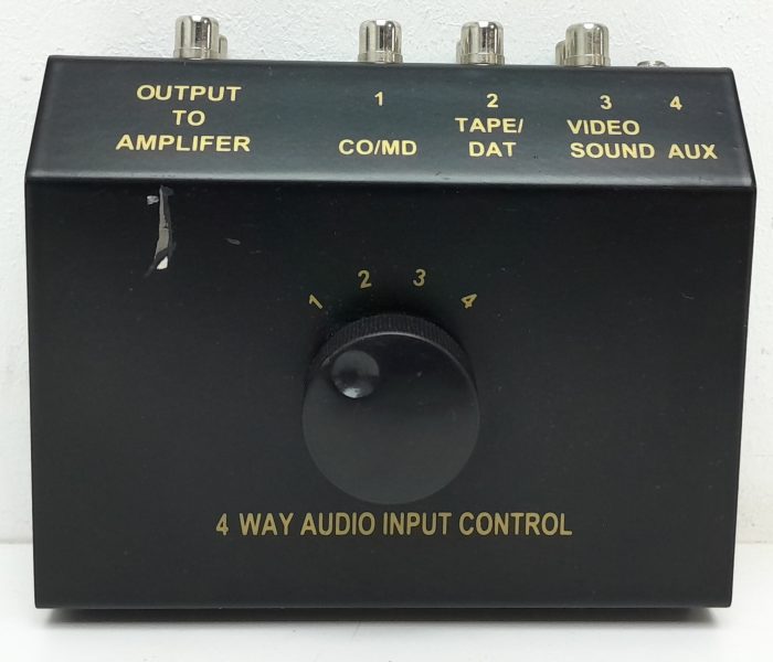 4 Way Audio Input Controller Amplifier - Image 2