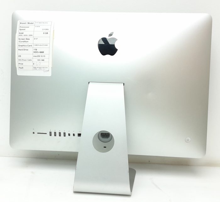 Apple iMac 2012 - i5 3470S 2.9GHz - 8GB - 21.5" - 512MB Nvidia GT 650M - 1TB HDD - MacOS 10.15 - Image 3