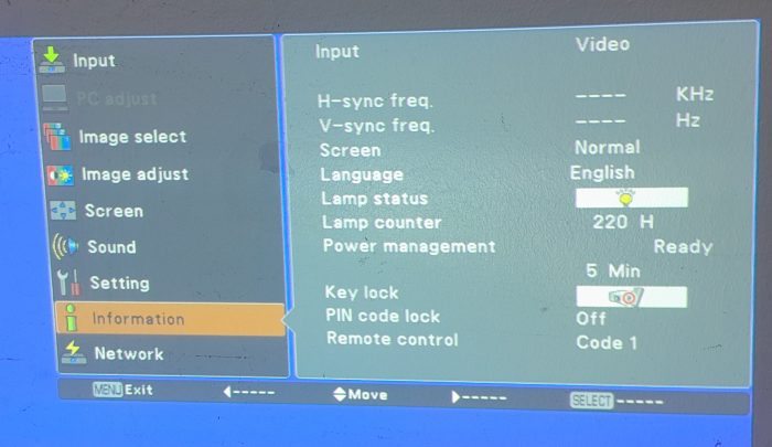 Sanyo PLC-XW250 PROxtrax Multiverse VGA Projector with 220 Lamp Hours Used - Image 2