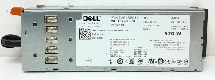 Dell A570P-00 570W Power Supply Unit - Image 2