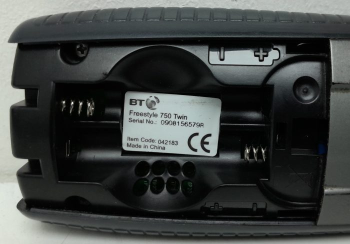 BT Freestyle 750 Twin 042183 Single Replacement Handset Only - Image 3