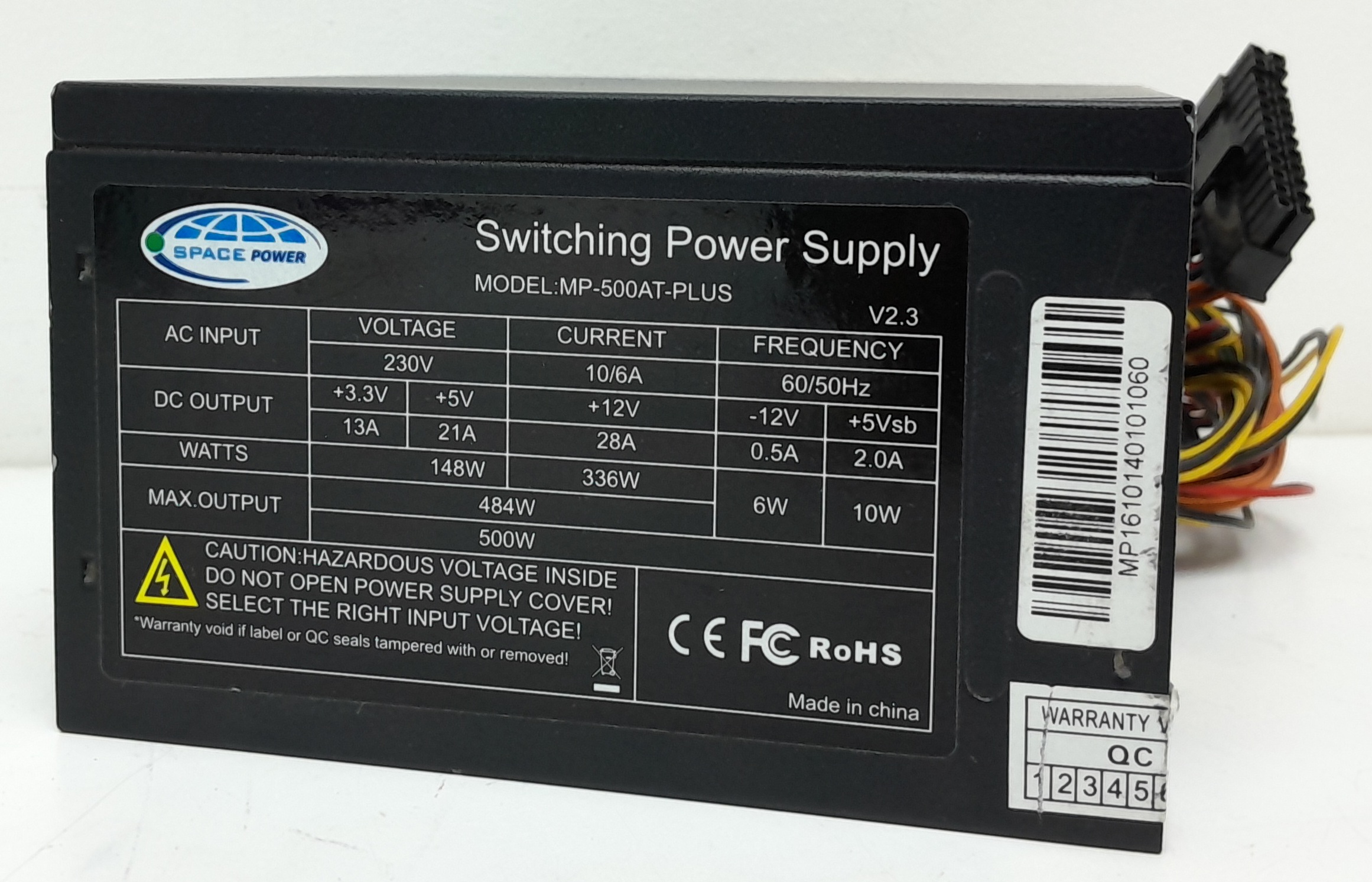 20240416_111925 Space Power MP-500AT-PLUS 500W Switching Power Supply Unit - Image 1