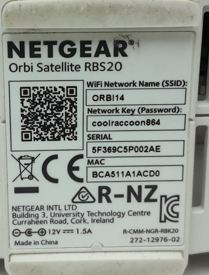 Netgear Orbi Satellite RBS20 Router - Image 3