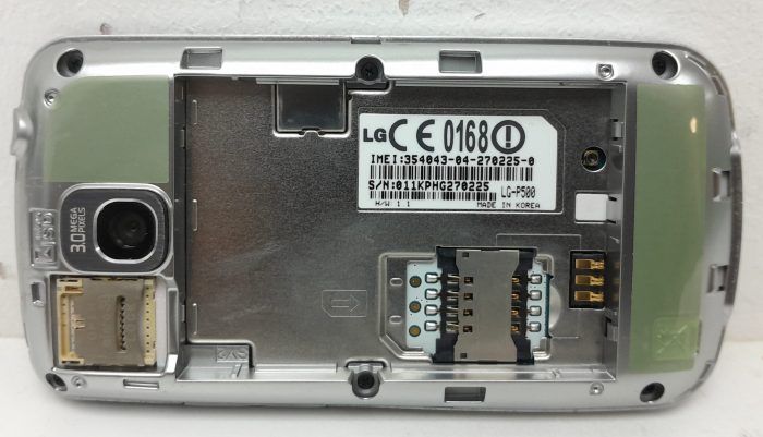 LG LG-P500 Mobile Phone Handset - Image 3