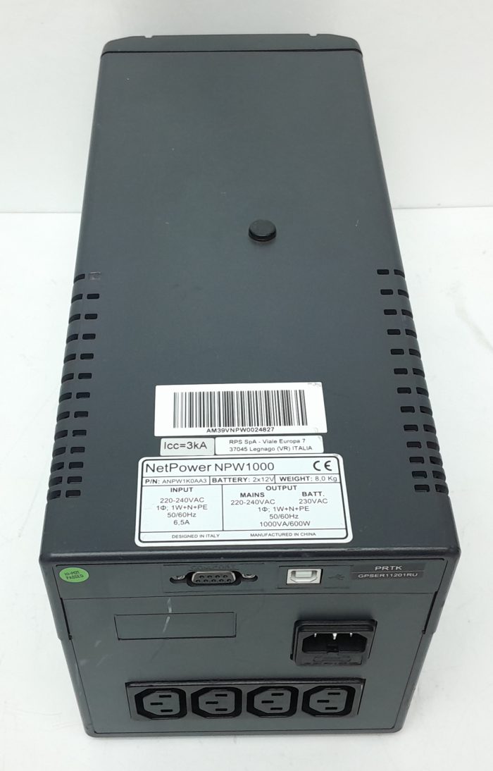 Riello Networks NPW1000 Uninterruptible Power Supply (UPS) - Image 4