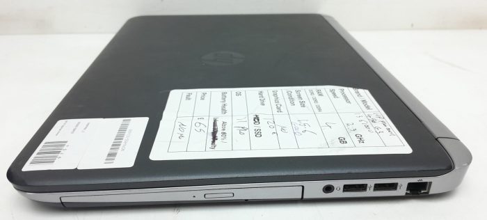 HP Probook 450 G3 - i3-6100U 2.3GHz - 4GB - 15.6" - 120GB SSD - Windows 11 Pro - Image 5