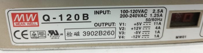Mean Well Q-120B Switching Power Supply - Image 3