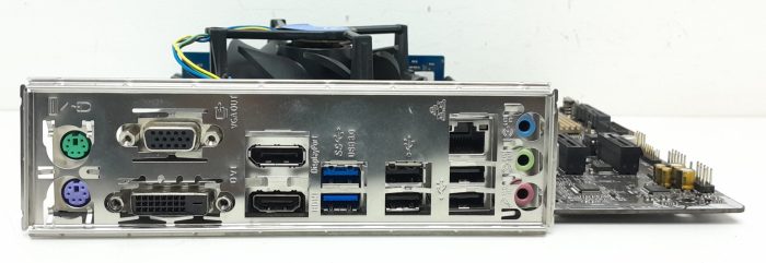 Asus H110M-A/DP - Intel Core i5-6400 2.70GHz - 4GB DDR4 Ram - Motherboard - Image 4
