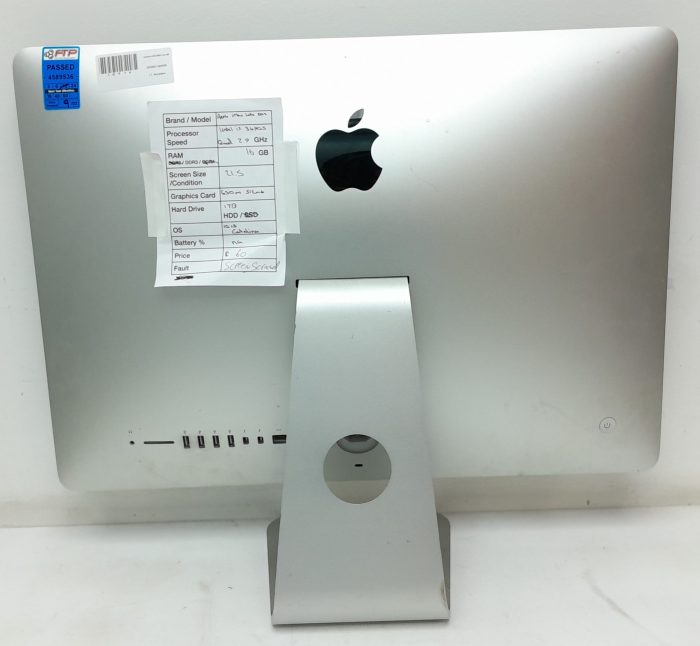 Apple iMac Late 2012 - Intel i5 3470S Quad 2.9GHz - 16GB - 21.5" - 1TB HDD - 10.15 Catalina - Image 3