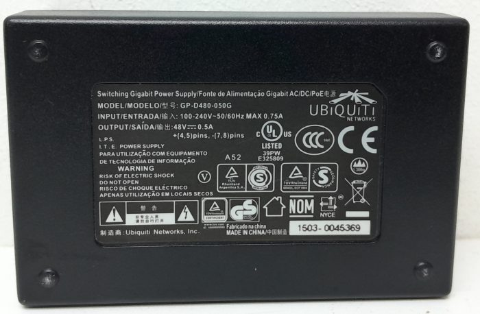 Ubiquiti GP-D480-050G Switching Gigabit Power Supply - Image 3