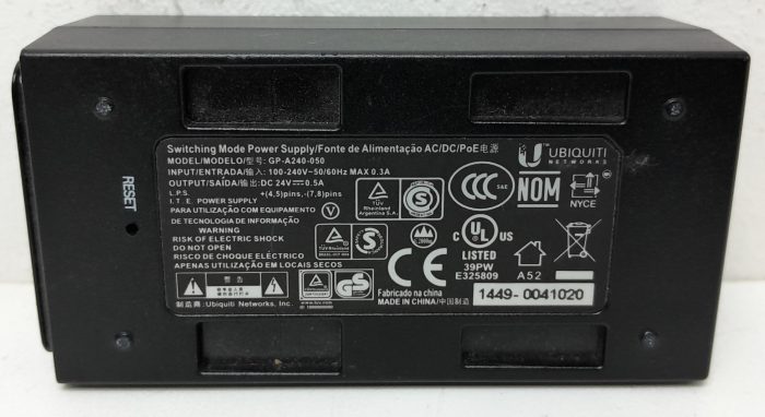 Ubiquiti GP-A240-050 Swittching Mode I.T.E  Power Supply - Image 3