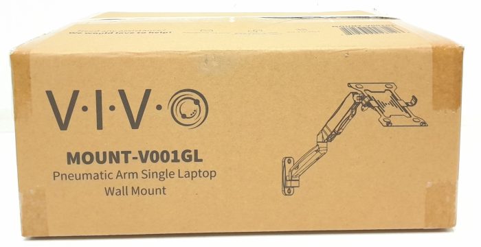 Vivo MOUNT-V001GL Pneumatic Arm Single Laptop Wall Mount - Image 3