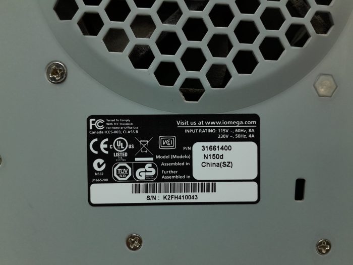iOmega N150d HDDHard Drive NAS Storage System - Image 3