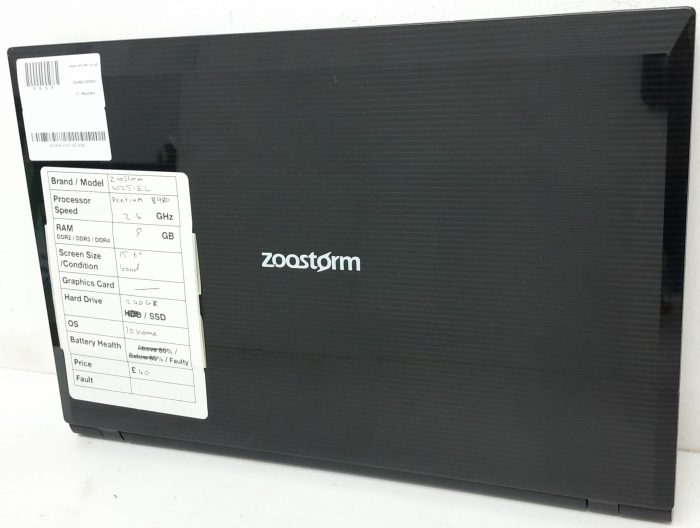 Zoostorm W251EL - Pentium B980 2.4GHz - 8GB Ram - 15.6" - 240GB SSD - Windows 10 Home - Image 3