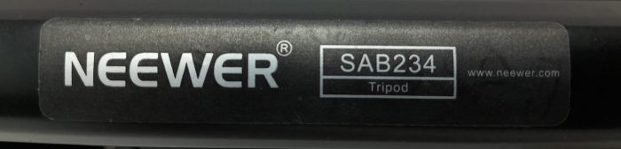 Neewer SAB234 Aluminium Cameram Tripod - Image 3