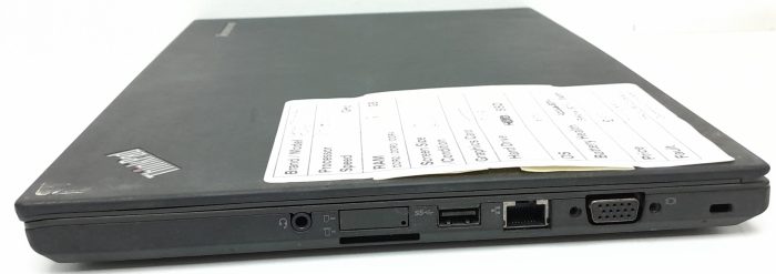 Lenovo ThinkPad T450 - i5-5300U 2.3GHz - 8GB Ram - 14" - 128GB SSD - Windows 11 Pro - Image 5