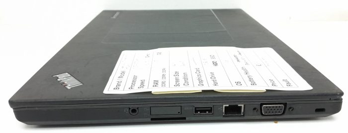 Lenovo ThinkPad T450 - i5-5300U 2.3GHz - 8GB Ram - 14" - 128GB SSD - Windows 11 Pro - Image 5