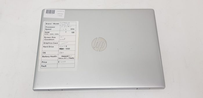 HP Probook 640 G5 - i5-8265U 1.6GHz - 8GB - 14" - 120GB SSD - Windows 11 Pro - Image 7