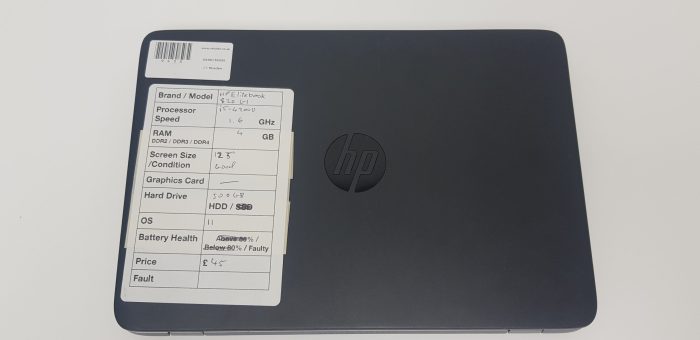 HP EliteBook 820 G1 i5-4200D 1.6 GHz 4GB RAM 500GB HDD Window 11 - Image 9
