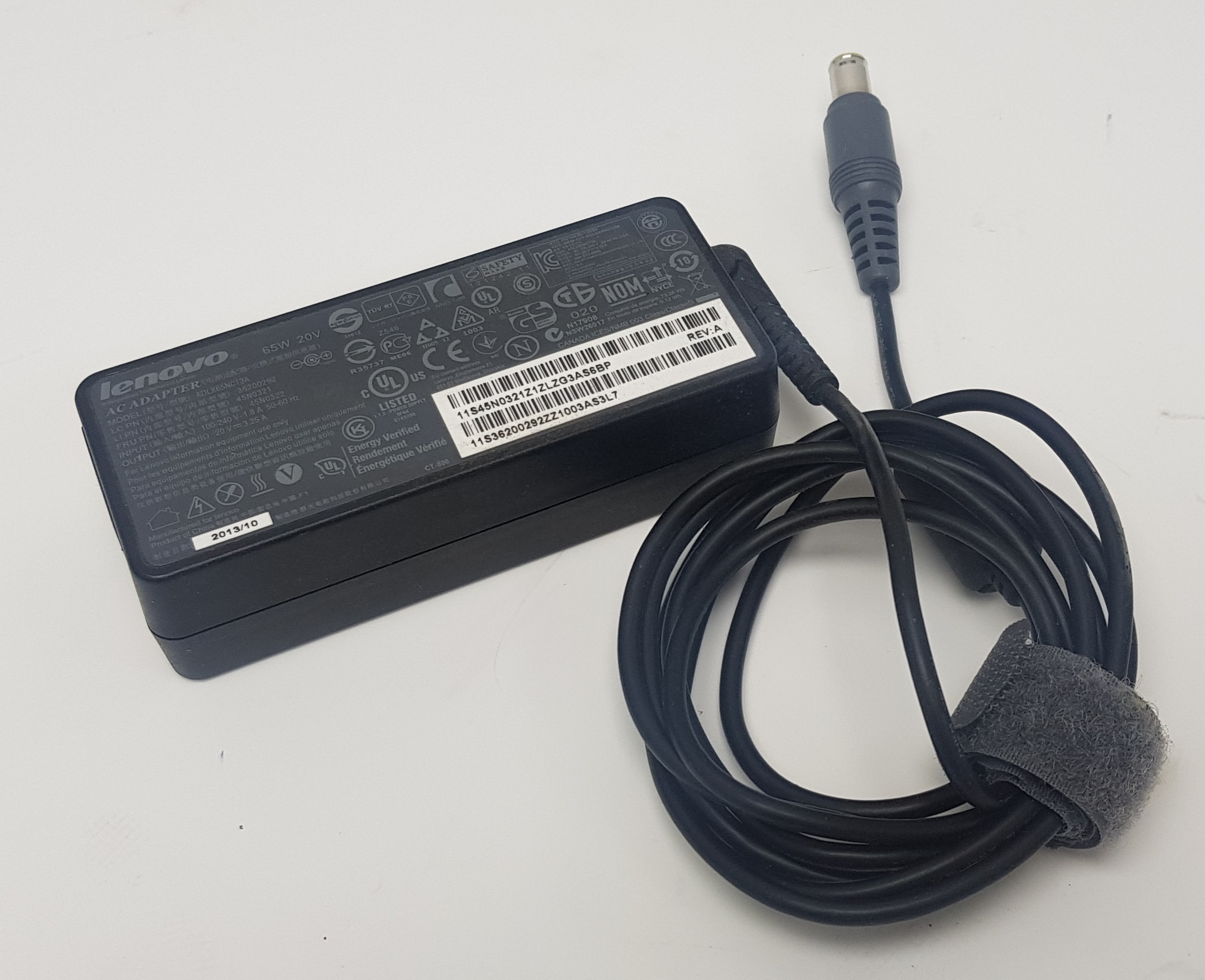 20240424_102246 Lenovo ADLX65NCT3A Power Supply AC Adapter Laptop Charger 20V 65W - Image 1