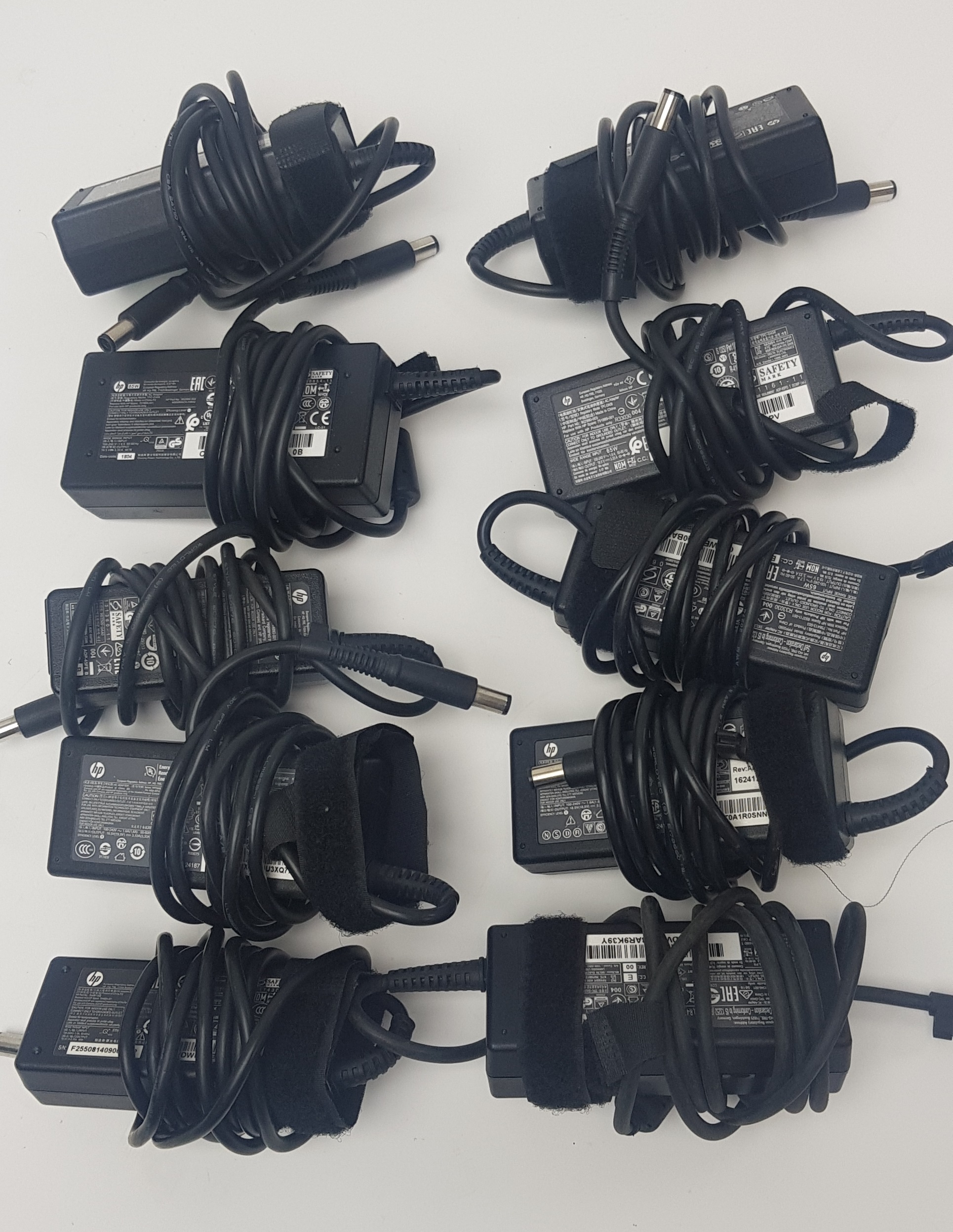 20240424_113140 HP Power Supply AC Adapter Laptop Charger 19.5V Job Lot x10 - Image 1