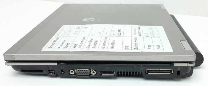 HP Elitebook 2540P - i7-L640 2.13GHz - 4GB - 12" - 160GB HDD - Image 6