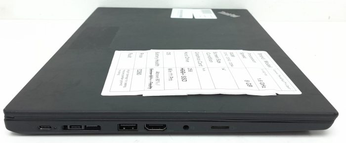 Lenovo ThinkPad T14 Gen 1 - i5-10210U 1.6GHz - 8GB Ram - 14" - 256GB SSD - Windows 11 Pro - Image 6