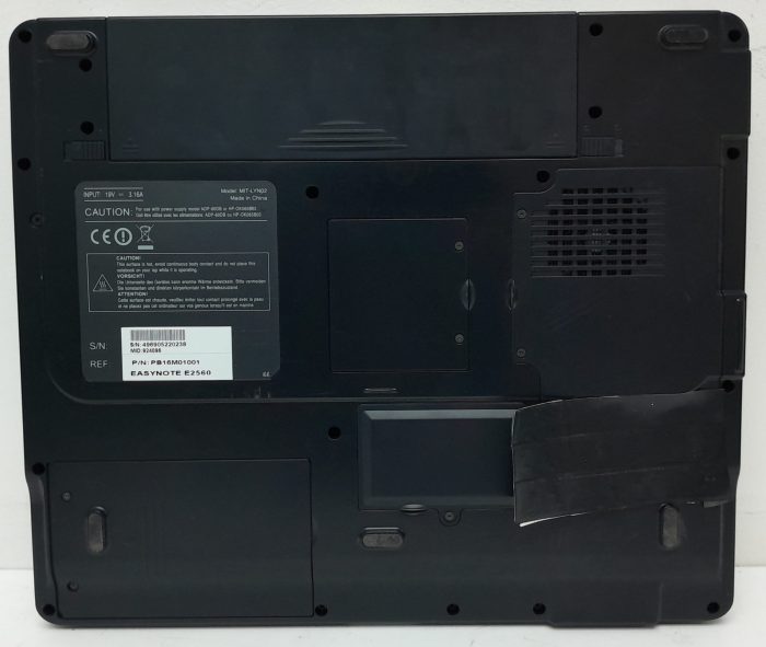 Packard Bell EasyNote E2560 MIT-LYN02 - Celeron M 1.4GHz - 768MB Ram - 15" - Laptop - Image 4