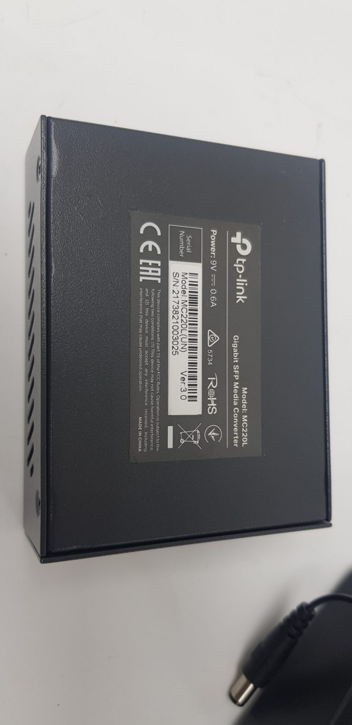 tp-link MC220L Gigabit Ethernet Media Converter - Image 5