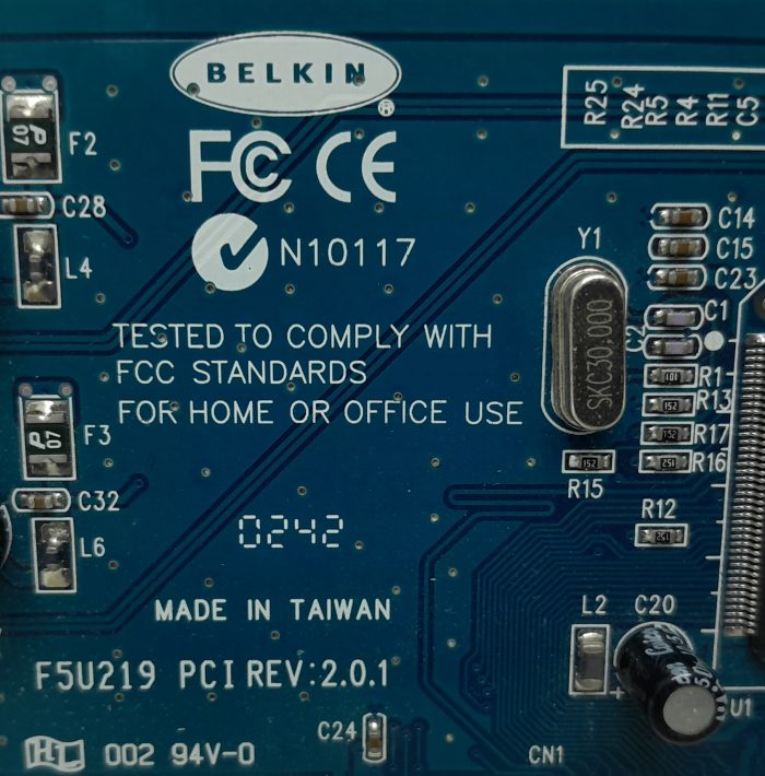 Belkin F5U219 PCI Card - Image 3