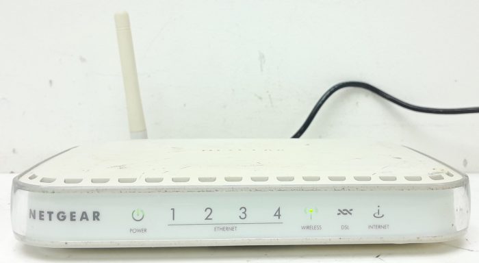 Netgear DG834G V4 54 Mbps Wireless ASDL2+ Modem Router - Image 2