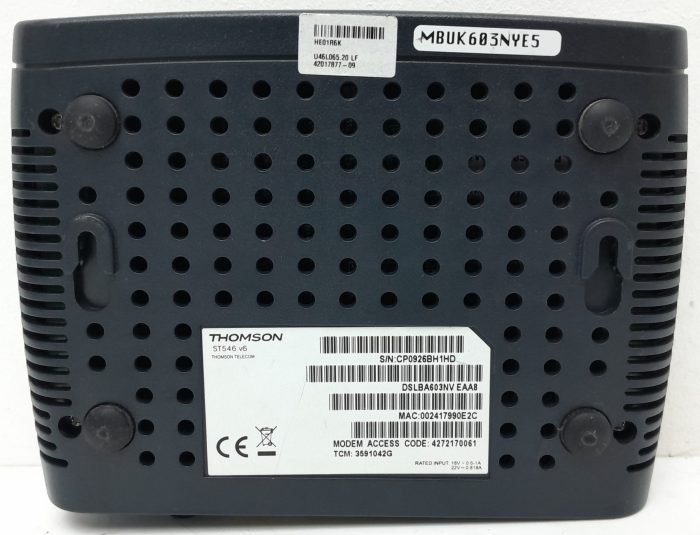 Thomson Speedtouch ST546 v6 Modem - Image 3