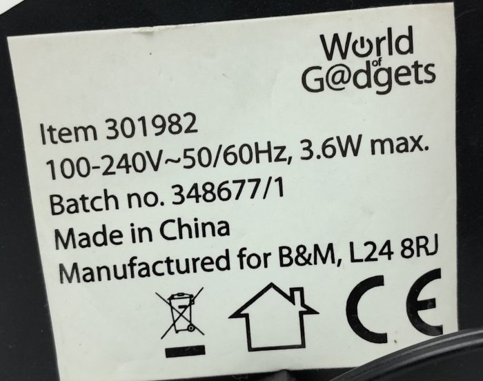 World Of Gadgets 301982 3 Linkable Disco LED Lights - Image 3