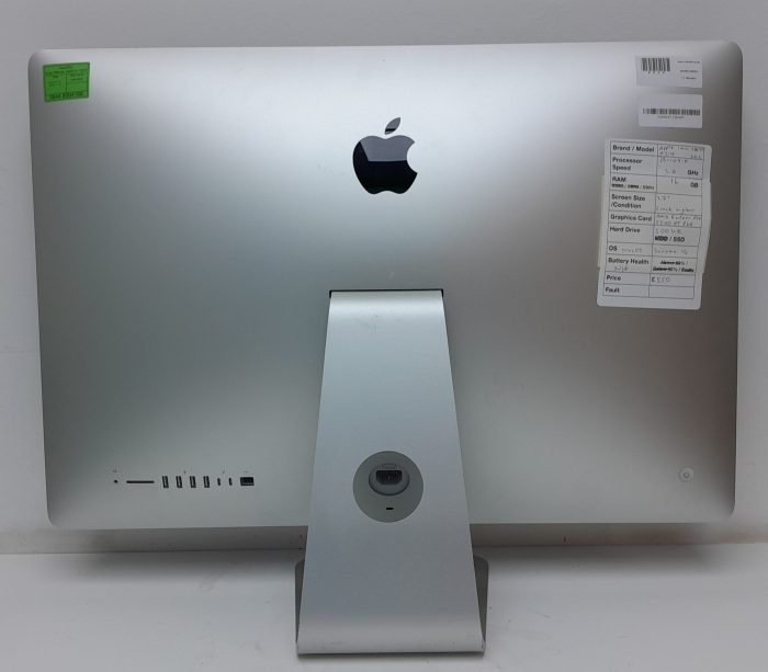 Apple iMac 2020 A2115 - i9-10910 3.6GHz - 16GB - 27" - AMD Radeon Pro 5500 XT 8GB - 500GB SSD - Sonoma 14 - Image 3