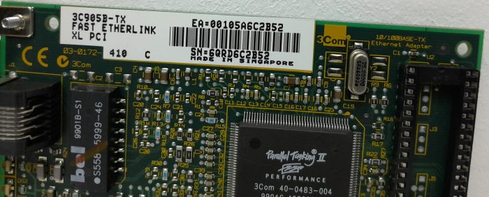3Com 3C905B-TX Fast EtherLink XL PCI Ethernet Adapter Card - Image 3
