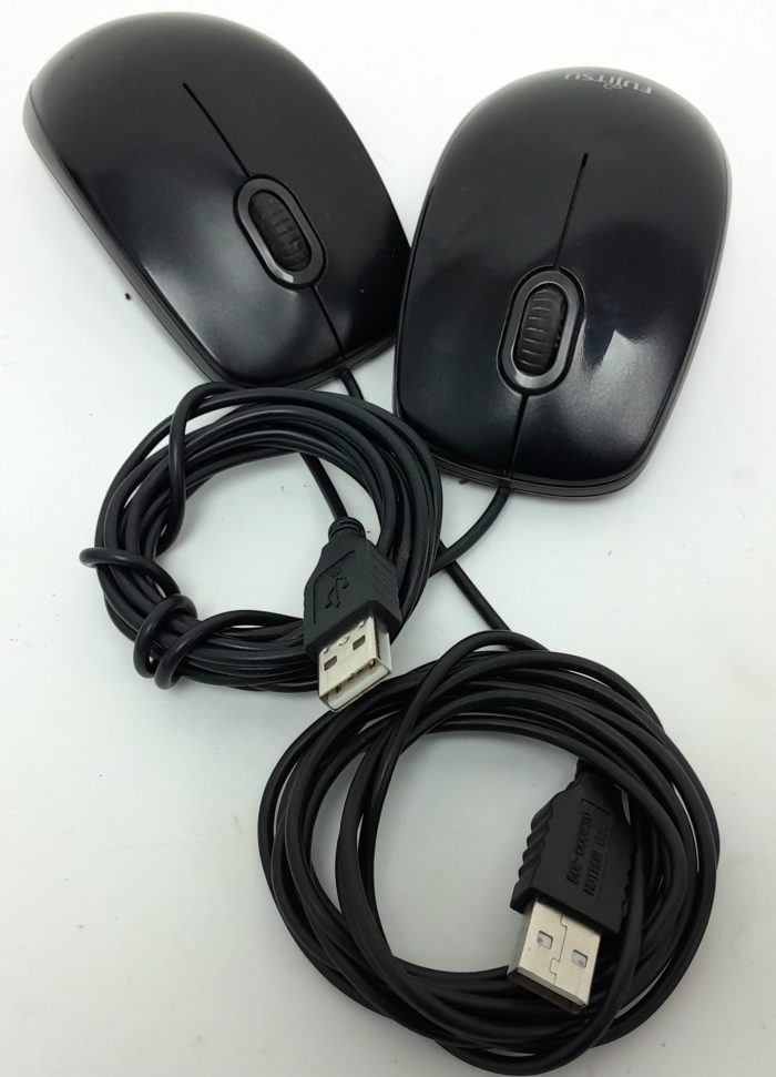 Joblot 2x Fujitsu M-U0026 USB Wired Mouse - Image 4