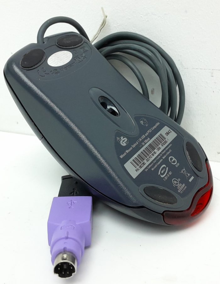 Microsoft X802382 Optical 1.1a USB & PS/2 Compatible Wheel Mouse - Image 4