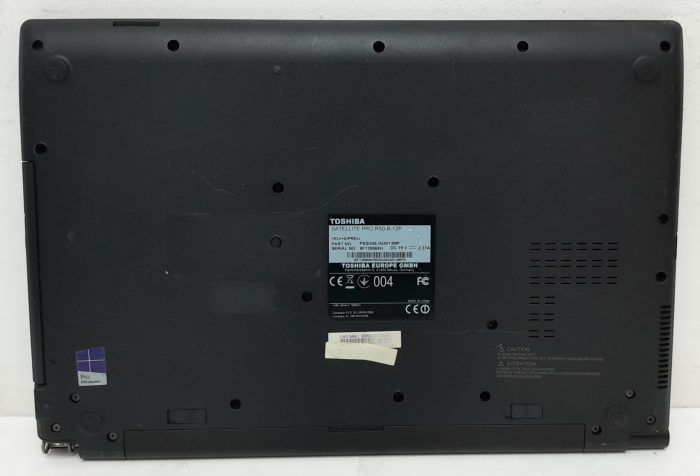 Toshiba Satellite Pro R50-B-12P - i3-4005U 1.7GHz - 4GB - 15.6" - 500GB HDD - Windows 10 Pro - Image 4