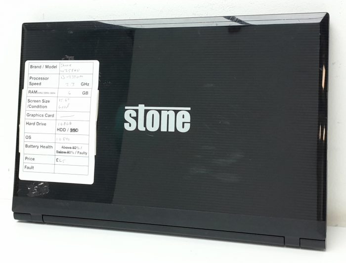 Stone W258HU - i3-2350M 2.3GHz - 4GB - 15.6" - 160GB HDD - Windows 10 Pro - Image 3