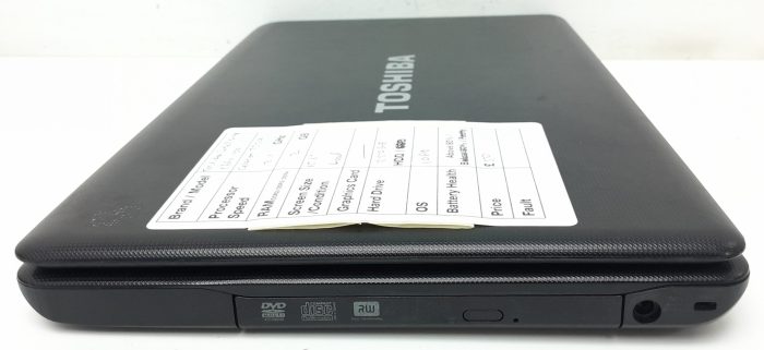 Toshiba Satellite Pro C660-150 - Celeron T3500 2.1GHz - 2GB RAM - 15.6" - 250GB HDD - Windows 10 Pro - Image 5