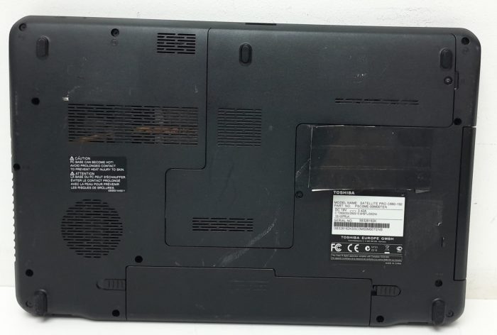 Toshiba Satellite Pro C660-150 - Celeron T3500 2.1GHz - 2GB RAM - 15.6" - 250GB HDD - Windows 10 Pro - Image 4