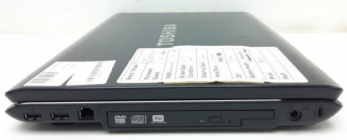 Toshiba Satellite Pro A200 PSAE1E-011008EN - Celeron 520 1.6GHz - 2GB RAM - 15.4" - 120GB HDD - Windows 7 Pro - Image 5
