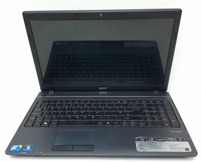 Acer TravelMate 5735 series PEW52 - Core 2 Duo T6670 2.2GHz - 3GB Ram - 15.6" - 320GB HDD - Windows 10 Pro - Image 2
